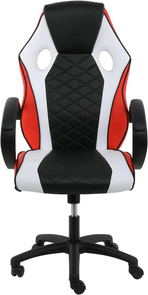 Gaming Chair,Backrest and Seat Height Adjustable Swivel Recliner Racing Office Computer Ergonomic Video Game Chair with Footrest - NagiShop