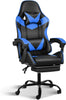 Gaming Chair,Backrest and Seat Height Adjustable Swivel Recliner Racing Office Computer Ergonomic Video Game Chair with Footrest - NagiShop